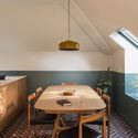 Pyramid House / Khan Bonshek - Interior Photography, Sustainability, Table, Chair