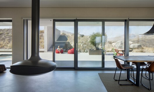 Villa in Rind Village / ARCHcoop Architectural Studio Villa in Rind Village / ARCHcoop Architectural Studio - Interior Photography, Lighting, Glass, Chair