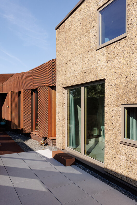 Cork House / studio bauform - Exterior Photography, Facade, Brick, Concrete