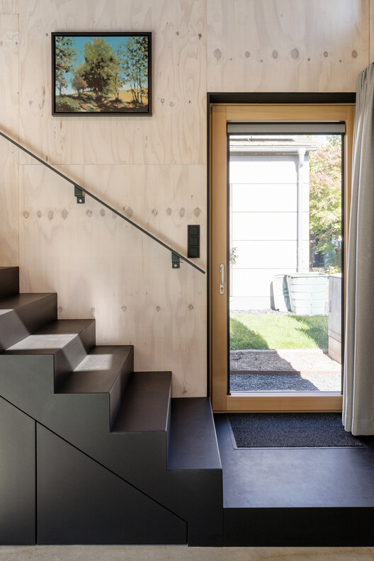 Cork House / studio bauform - Interior Photography, Wood, Stairs, Handrail