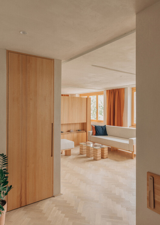 Zemlja Earth Apartment / Projekt V Arhitektura - Interior Photography, Wood