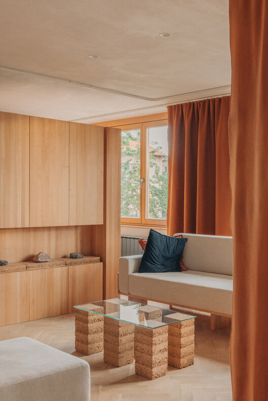 Zemlja Earth Apartment / Projekt V Arhitektura Zemlja Earth Apartment / Projekt V Arhitektura - Interior Photography, Wood