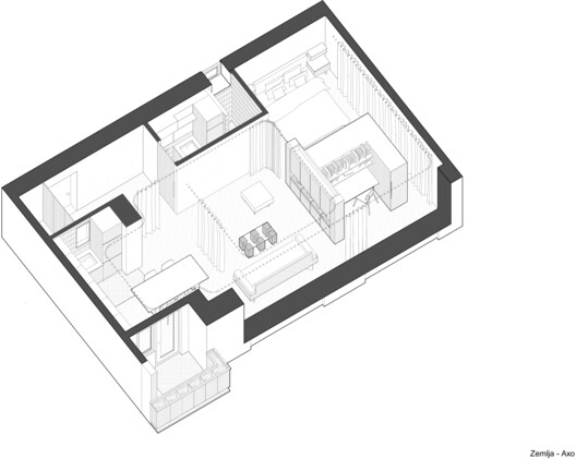 Zemlja Earth Apartment / Projekt V Arhitektura Zemlja Earth Apartment / Projekt V Arhitektura - Image 21 of 23