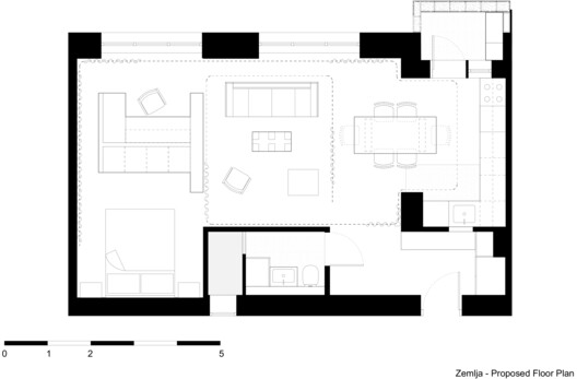 Zemlja Earth Apartment / Projekt V Arhitektura Zemlja Earth Apartment / Projekt V Arhitektura - Image 23 of 23