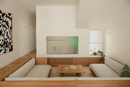 City Cottage / Sans-Arc Studio City Cottage / Sans-Arc Studio - Interior Photography, Living Room, Sofa, Wood, Table, Lighting