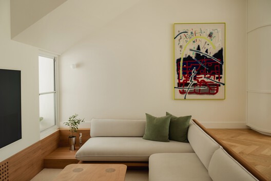City Cottage / Sans-Arc Studio City Cottage / Sans-Arc Studio - Interior Photography, Living Room, Sofa, Wood, Table, Lighting