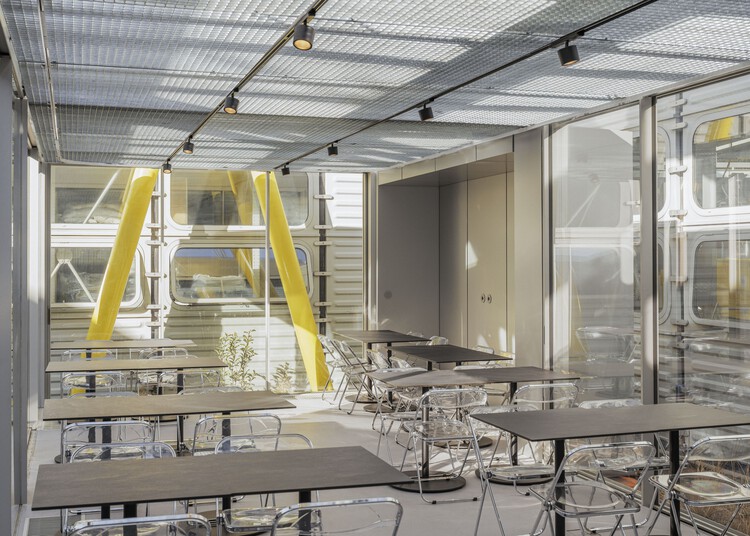 Modular Pavilion / Dietsch Vilaça + Lukas Beer - Interior Photography, Offices, Chair