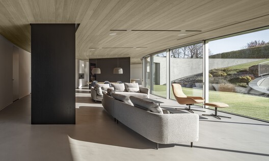 Yaw House / Robert Konieczny + KWK Promes - Interior Photography, Living Room