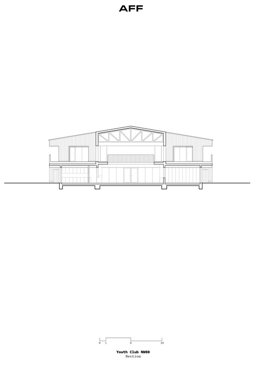 Youth Club NW80 / AFF architekten Youth Club NW80 / AFF architekten - Image 16 of 18