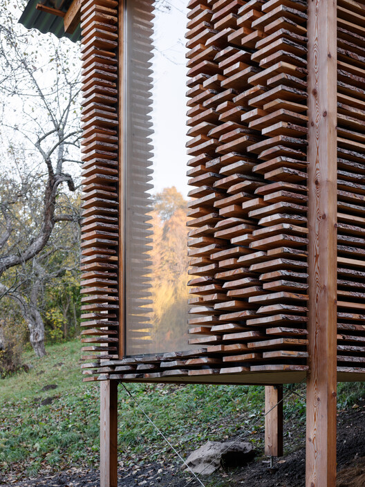 Wood-Stack Sauna Zaježová / Guča arch. - Image 14 of 18