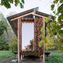 Wood-Stack Sauna Zaježová / Guča arch. - Public Architecture