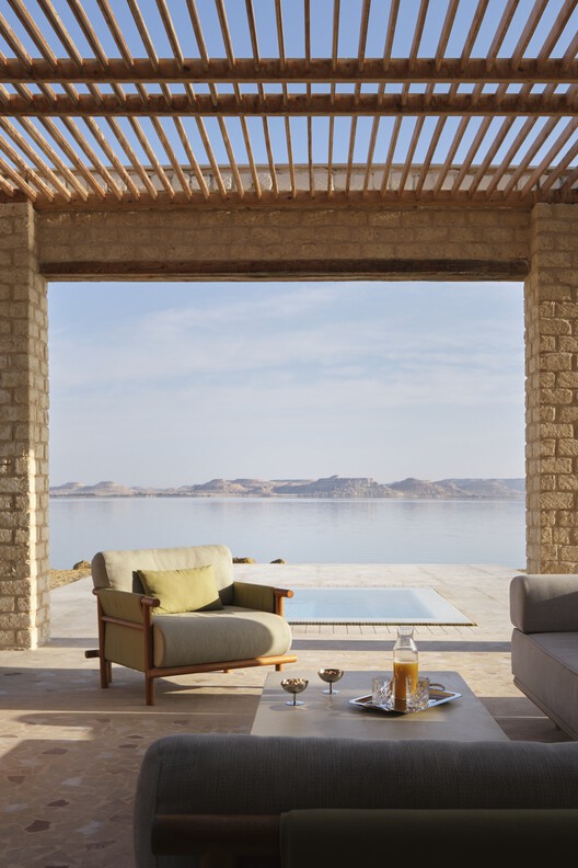 Gagy Self-Sufficient House / Kareem Aldomiaty + Ehab Aldomiaty Gagy Self-Sufficient House / Kareem Aldomiaty + Ehab Aldomiaty - Interior Photography, Living Room, Coast, Balcony