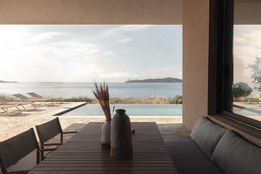 Euthea Residence / Ateno Architecture Studio - Interior Photography, Living Room, Coast