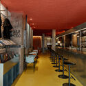 Bar Toalha / ohtake - Fotografia de Interiores, Arquitetura Comercial, Cadeira, Mesa, Bancada