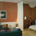 Unit 2F / Mutter - Interior Photography, Bedroom, Wood, Lighting, Chair
