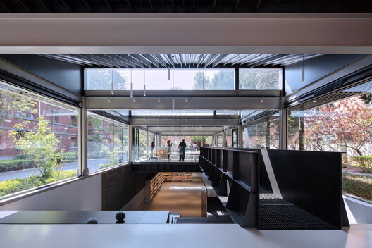 Beijing National Day School Student Creative Activity Center / Origin Architect - Interior Photography, Glass, Steel