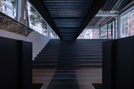 Beijing National Day School Student Creative Activity Center / Origin Architect - Interior Photography, Stairs, Glass, Steel
