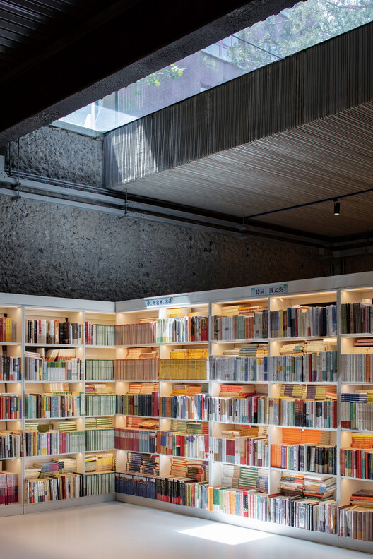 Beijing National Day School Student Creative Activity Center / Origin Architect - Interior Photography, Closet, Shelving