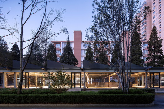 Beijing National Day School Student Creative Activity Center / Origin Architect - Exterior Photography, Glass