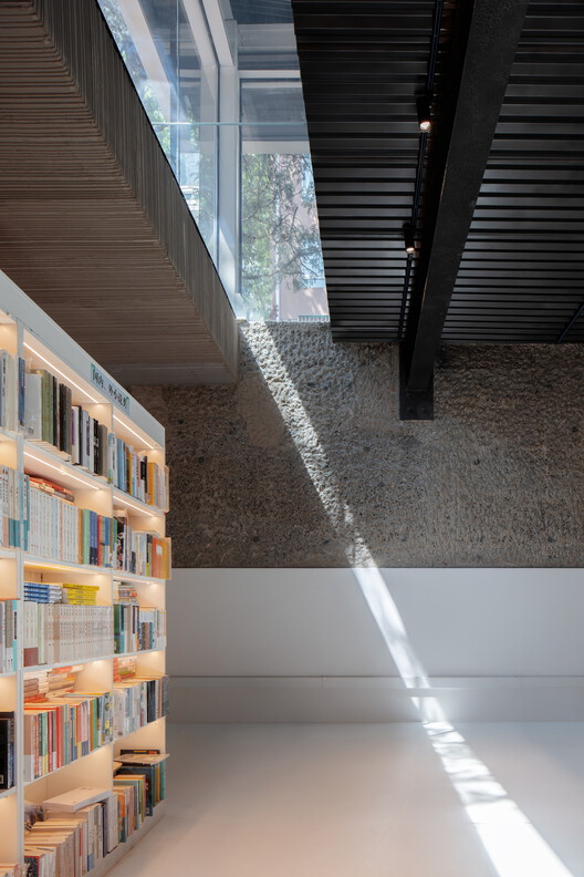 Beijing National Day School Student Creative Activity Center / Origin Architect - Interior Photography, Wood, Glass