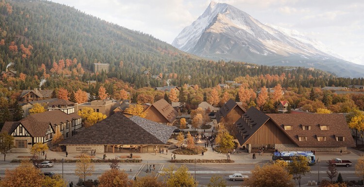 Kengo Kuma & Associates and Paul Raff Studio Selected to Design New Banff National Park Visitor Centre in Canada - Featured Image