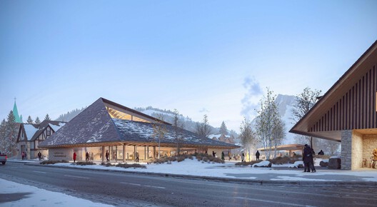 Kengo Kuma & Associates and Paul Raff Studio Selected to Design New Banff National Park Visitor Centre in Canada - Image 3 of 12