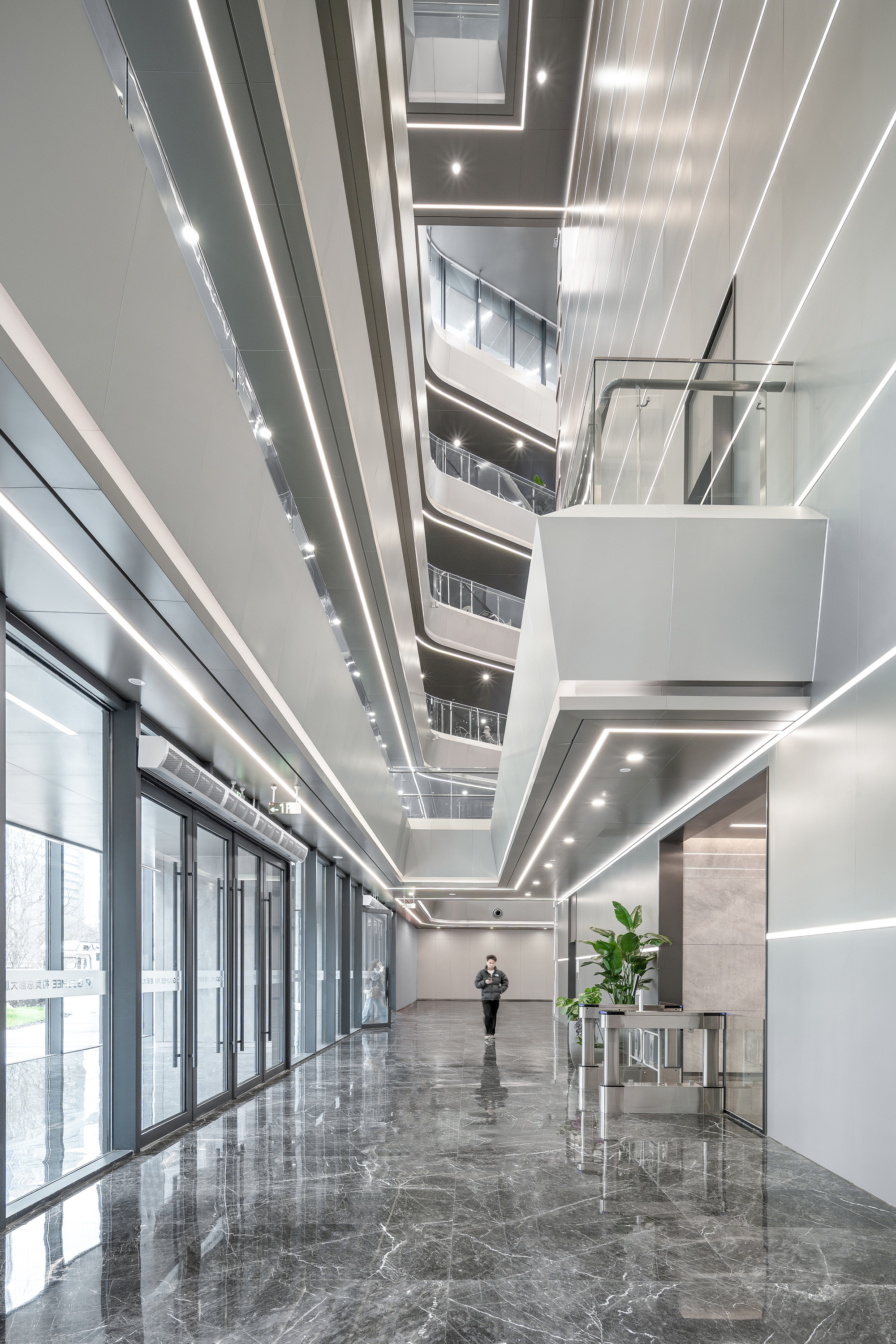 画廊 临平金融科技大厦 / 中国联合工程 - 6