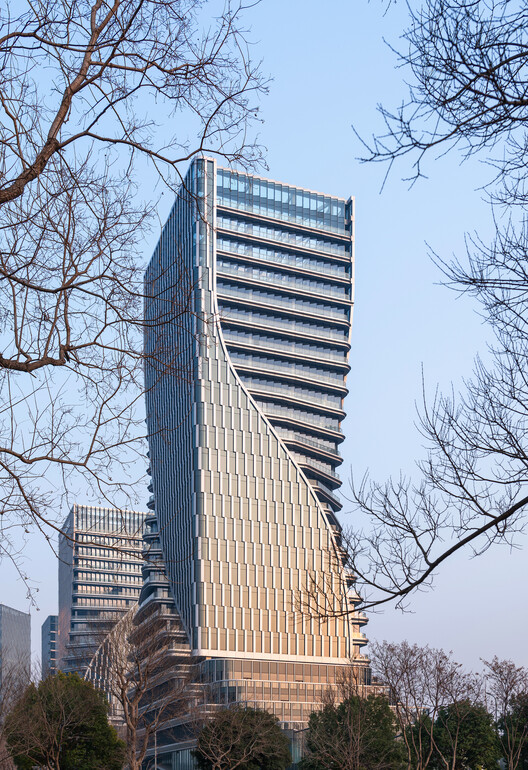 The Linping Fintech Tower / CUC - Exterior Photography