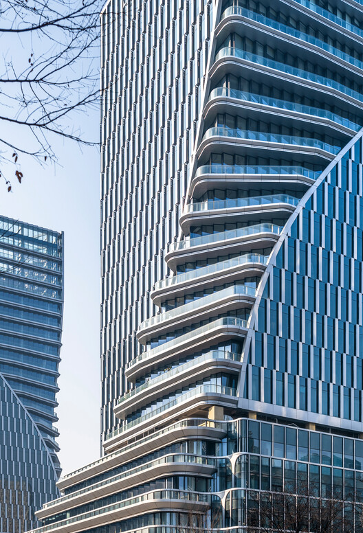 The Linping Fintech Tower / CUC - Exterior Photography