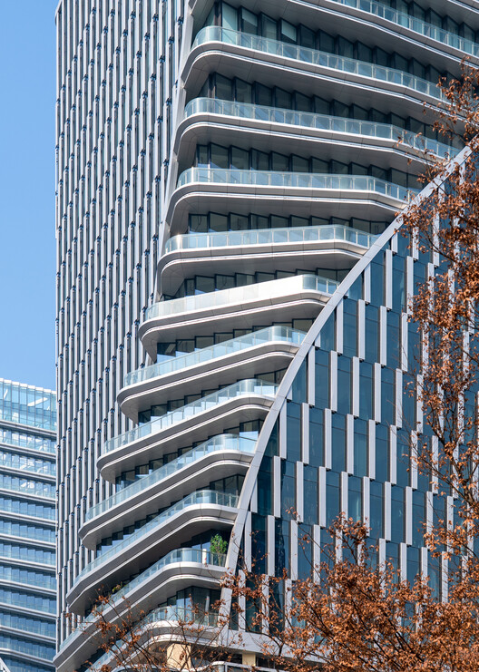The Linping Fintech Tower / CUC - Exterior Photography