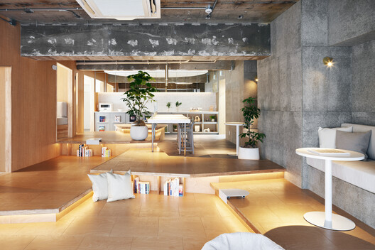 fuu Oimachi by LATIERRA / R/URBAN DESIGN OFFICE fuu Oimachi by LATIERRA / R/URBAN DESIGN OFFICE - Interior Photography, Kitchen, Lighting, Chair