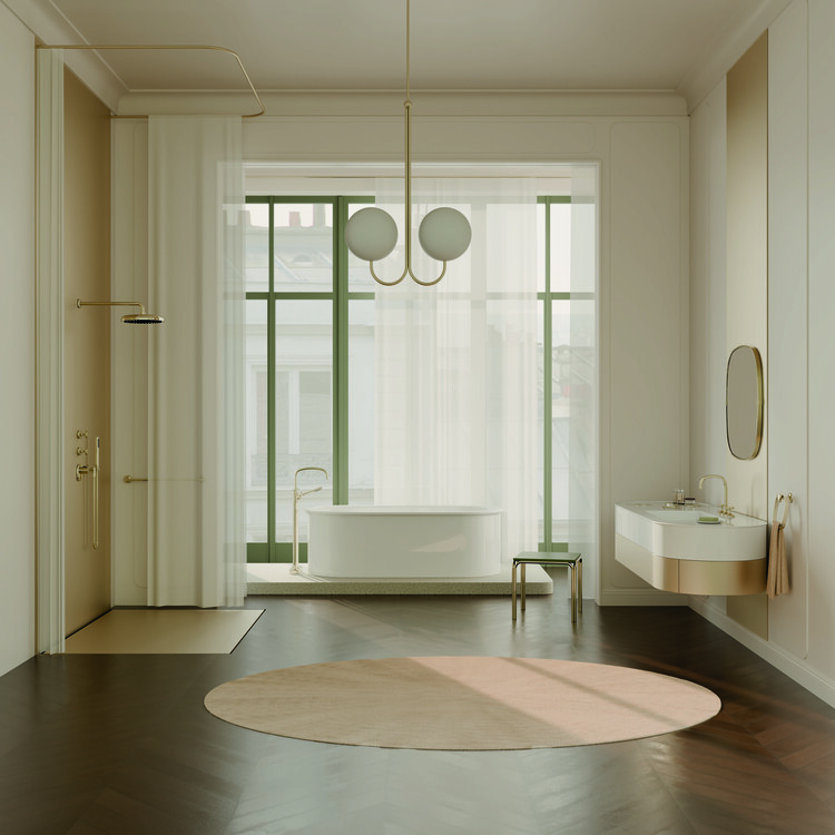 A World in Between: The Role of Hybrid Forms in Contemporary Bathrooms  - Featured Image