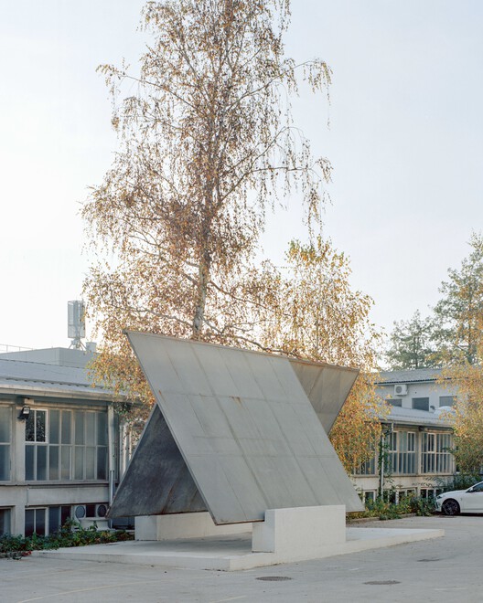 Temporary Theater Drama and L56 Multipurpose Hall / Vidic Grohar - Exterior Photography, Concrete