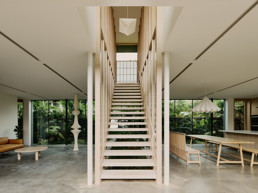 Kailua House / Mork-Ulnes Architects  - Interior Photography, Stairs, Wood
