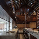 Voiceless Coffee · Sensory Lab / No10-Architects - Interior Photography, Coffee Shop Interiors, Kitchen, Beam, Countertop