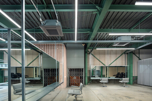 unravel Hair Salon / Atelier Write unravel Hair Salon / Atelier Write - Interior Photography, Kitchen, Lighting, Glass, Beam, Chair, Steel