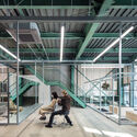 unravel Hair Salon / Atelier Write - Interior Photography, Wellness Interiors, Stairs, Beam