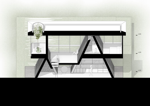 The Gable Villa / Next Office–Alireza Taghaboni The Gable Villa / Next Office–Alireza Taghaboni - Image 16 of 17