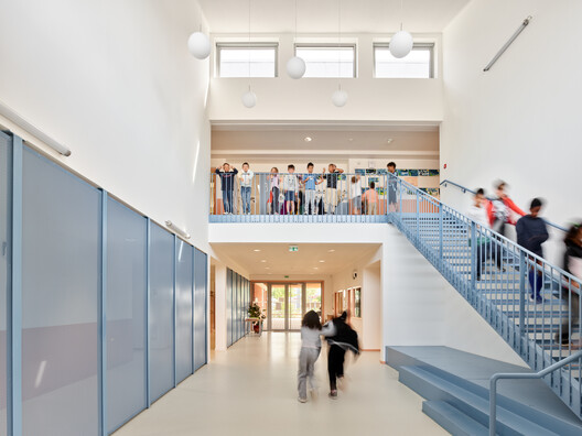 Alain Bertrand School Complex / GGR architectes - Interior Photography, Stairs
