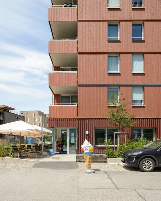 Ute-Strittmatter-Strasse — Collective Living in Freiham / 03 Arch. + ENEFF Architekten + Illiz Architektur + Westner Schührer Zöhrer Ute-Strittmatter-Strasse — Collective Living in Freiham / 03 Arch. + ENEFF Architekten + Illiz Architektur + Westner Schührer Zöhrer - Exterior Photography, Facade, Balcony