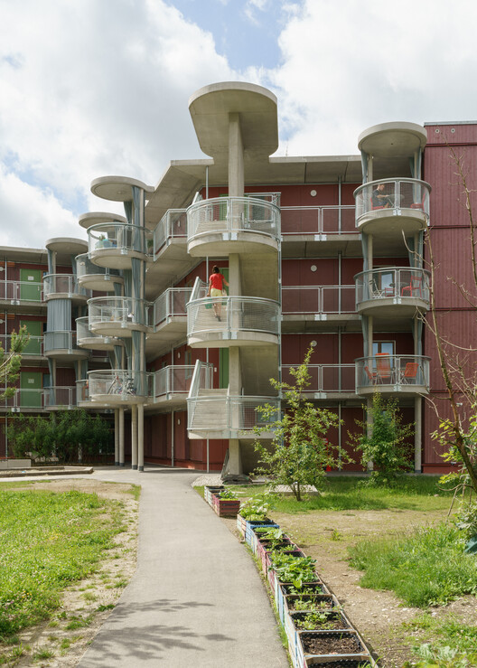 Ute-Strittmatter-Strasse — Collective Living in Freiham / 03 Arch. + ENEFF Architekten + Illiz Architektur + Westner Schührer Zöhrer - Exterior Photography, Residential Architecture, Balcony