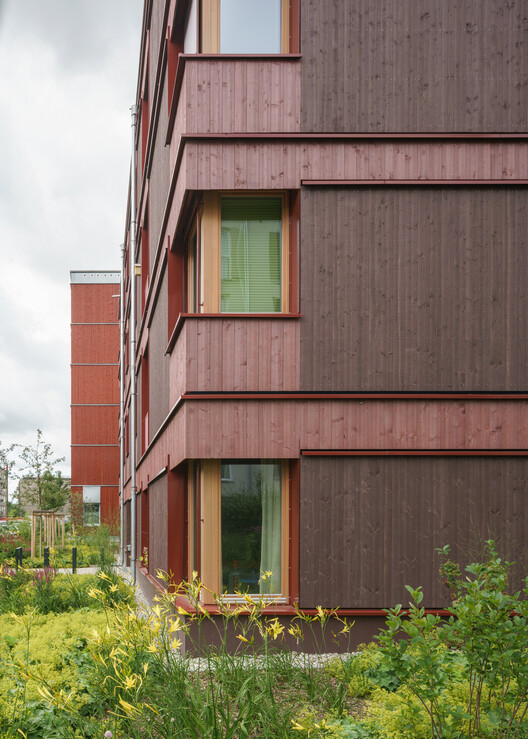 Ute-Strittmatter-Strasse — Collective Living in Freiham / 03 Arch. + ENEFF Architekten + Illiz Architektur + Westner Schührer Zöhrer Ute-Strittmatter-Strasse — Collective Living in Freiham / 03 Arch. + ENEFF Architekten + Illiz Architektur + Westner Schührer Zöhrer - Exterior Photography