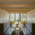 St Raphael's Health and Wellbeing Center / Adam Richards Architects - Interior Photography, Sustainability, Kitchen, Chair, Countertop