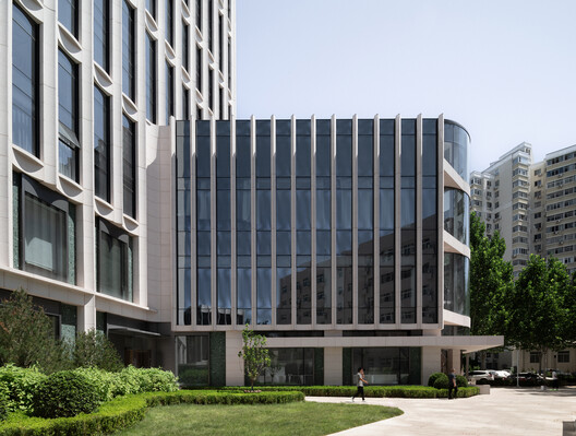 Renovation of BIT International Education Communication Center / YUARCHITECTS - Exterior Photography, Glass