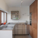 Workers' House Renovation / Cecile Elicagaray Architecte - Interior Photography, Renovation, Kitchen, Countertop, Sink, Lighting