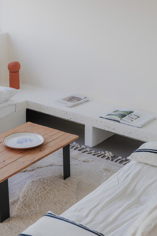 Workers' House Renovation / Cecile Elicagaray Architecte Workers' House Renovation / Cecile Elicagaray Architecte - Interior Photography, Bedroom, Wood, Chair