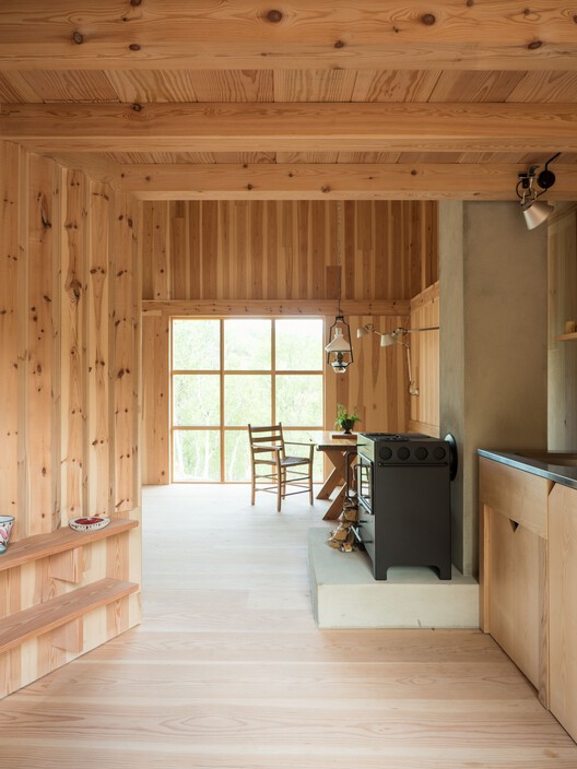 Timber Temple - Cabin in Sirdal / Arkitekt Folstad Knut - Interior Photography, Kitchen, Wood