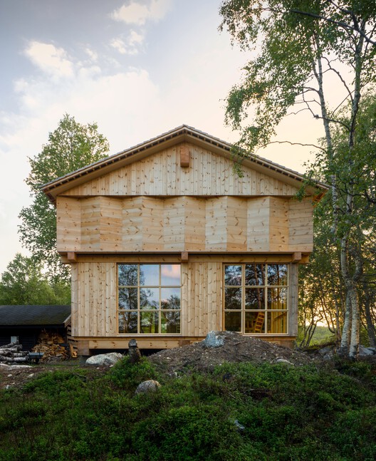 Timber Temple - Cabin in Sirdal / Arkitekt Folstad Knut - Exterior Photography, Wood