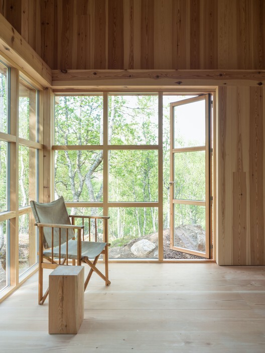 Timber Temple - Cabin in Sirdal / Arkitekt Folstad Knut - Interior Photography, Wood, Glass