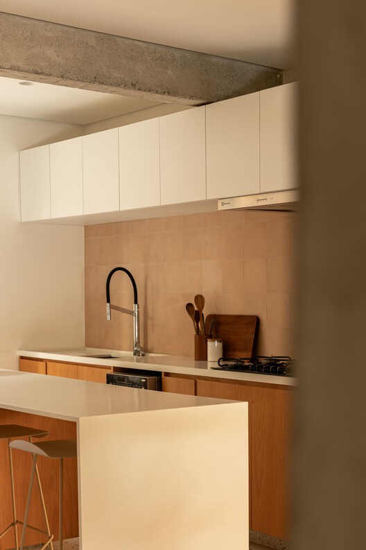 Conde House / Terra Arquitetura Conde House / Terra Arquitetura - Interior Photography, Kitchen, Countertop, Wood, Sink, Lighting